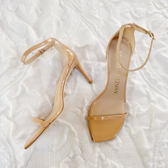 Stuart Weitzman Nudistcurve 100 High Heel Sandals - Picture 6 of 10